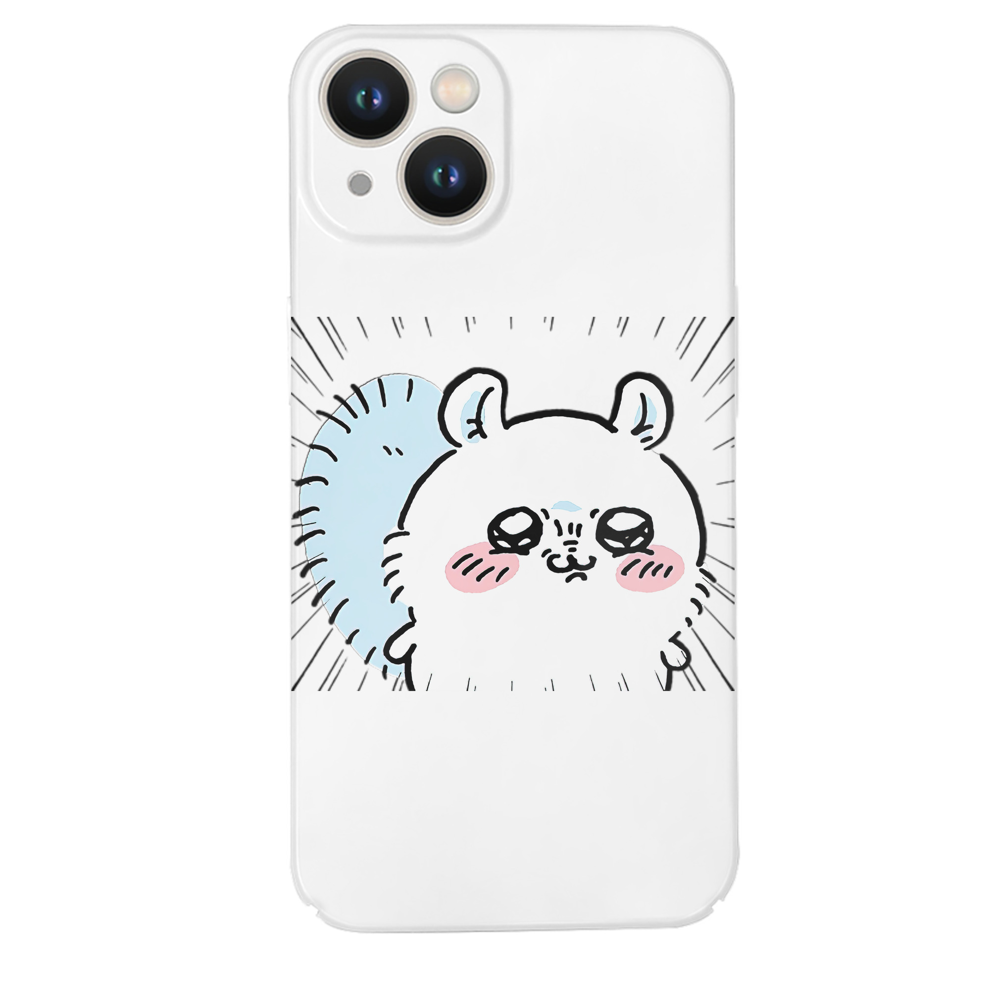 （画像用） ちいかわ モモンガ Chii-kawa Momonga 【iPhone 14シリーズ対応】ハードケース